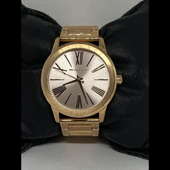Michael Kors Hartman MK3491 Womens Stainless Steel Analog Dial Wrist Watch MP195 - Picture 1 of 12